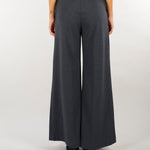 Pantaloni Antracite in jersey di flanella PBJBALDO 1 PENNY BLACK 