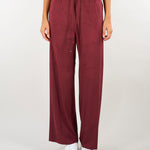 Pantaloni Bordeaux jogger in jersey PBJCURVONE 1 PENNY BLACK 