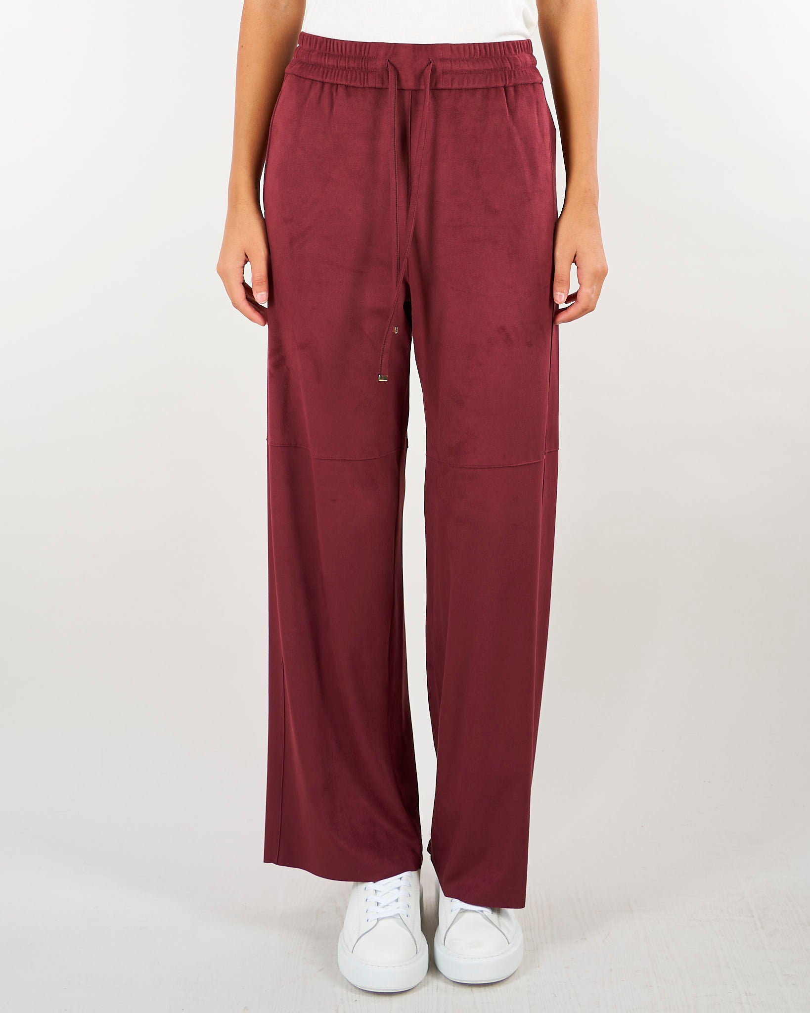 Pantaloni Bordeaux jogger in jersey PBJCURVONE 1 PENNY BLACK 
