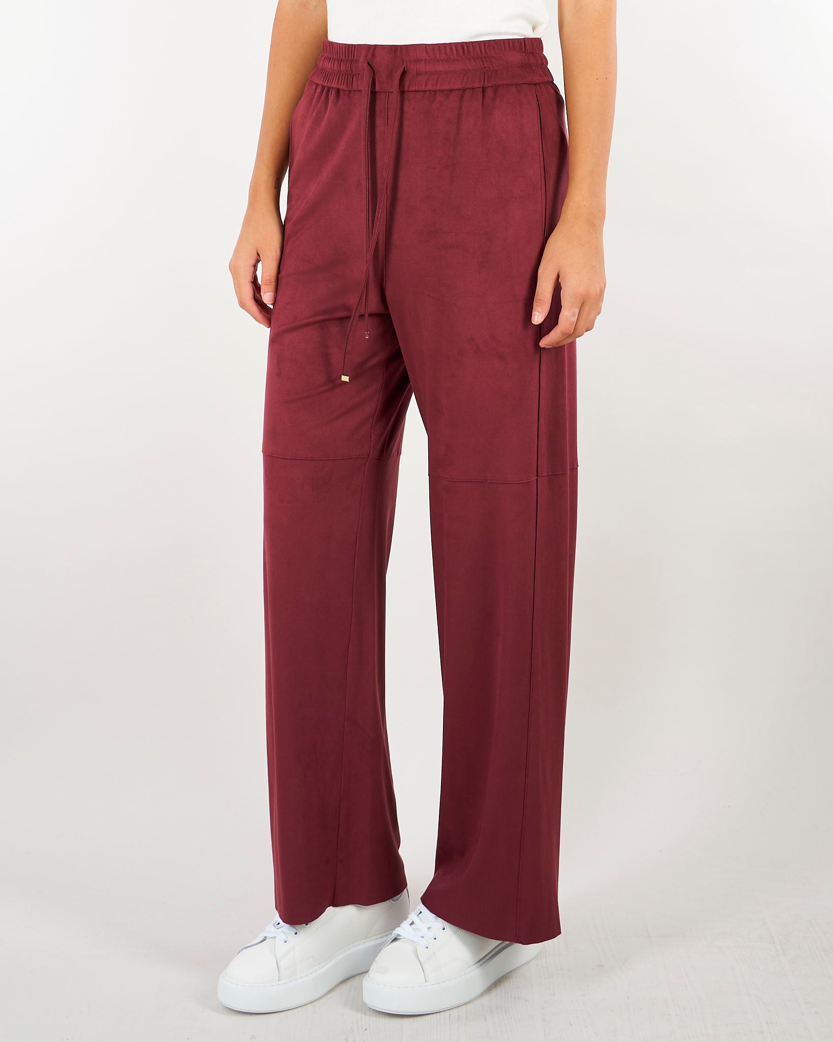 Pantaloni Bordeaux jogger in jersey PBJCURVONE 1 PENNY BLACK 