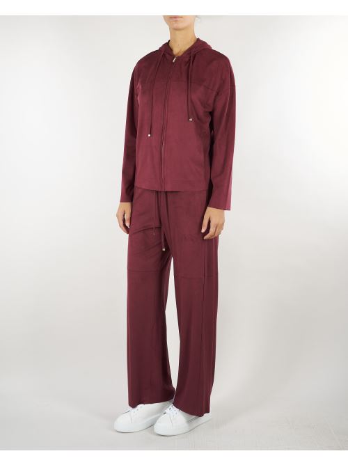 Pantaloni Bordeaux jogger in jersey PBJCURVONE 1 PENNY BLACK 