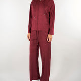 Felpa Bordeaux con cappuccio in jersey PBJGOCCE 1 PENNY BLACK 