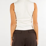 Top Panna in pura lana sottile PBKQUOTA 7 PENNY BLACK 