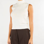 Top Panna in pura lana sottile PBKQUOTA 7 PENNY BLACK 
