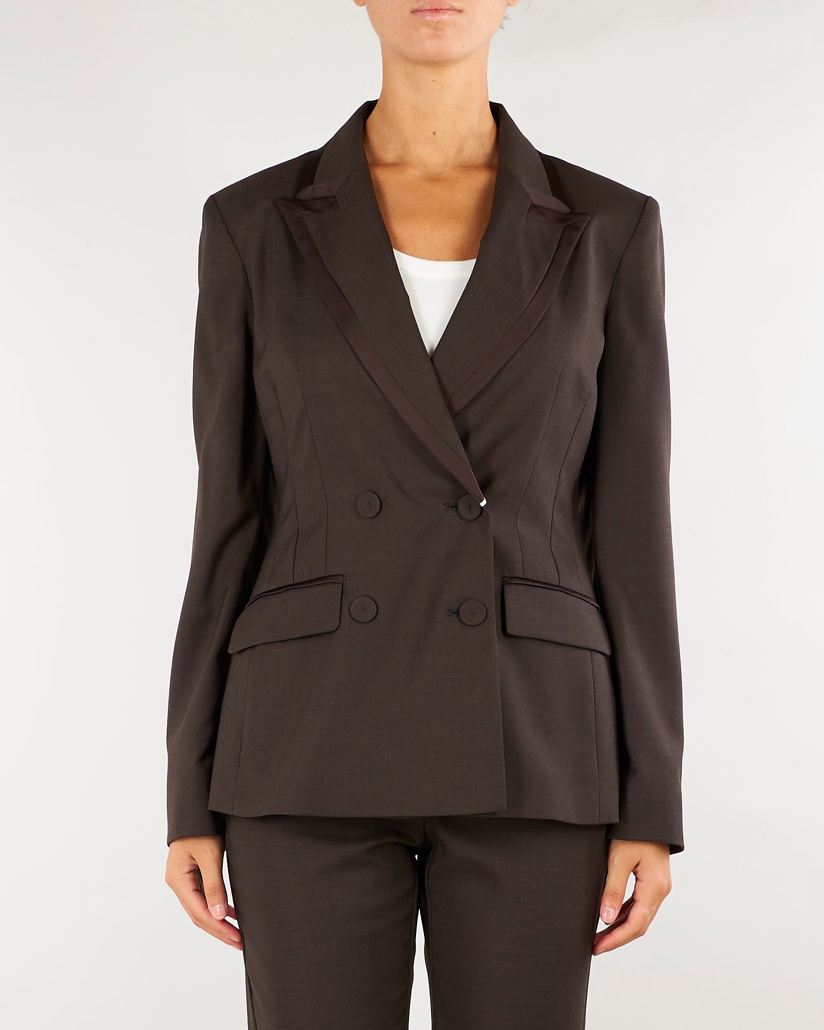 Giacca Moro doppiopetto PBPCAPANNA 5 PENNY BLACK 