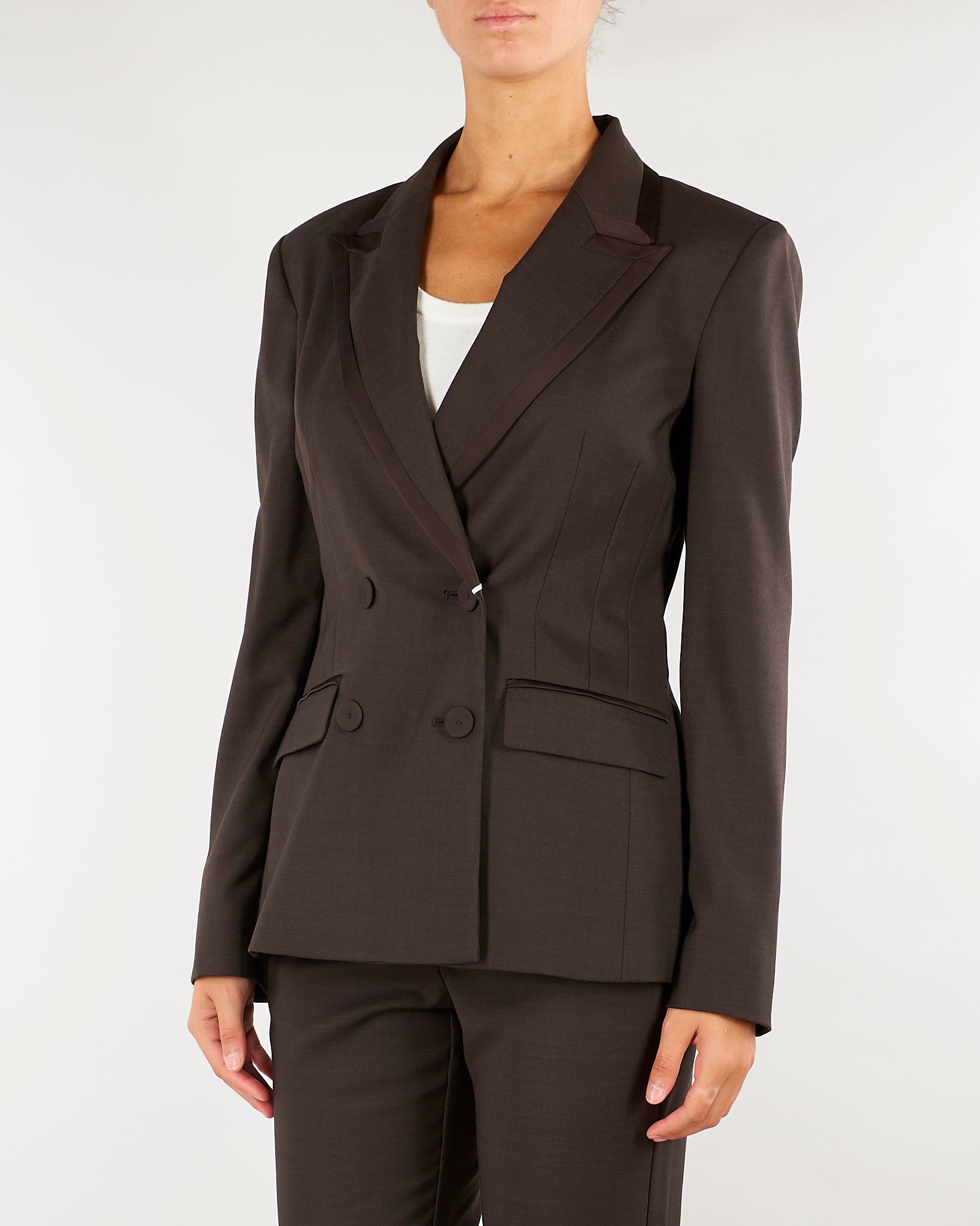 Giacca Moro doppiopetto PBPCAPANNA 5 PENNY BLACK 