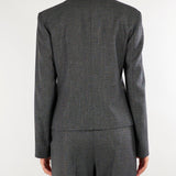 Blazer Grigio a microfantasia lamè PBPFALENA 1 PENNY BLACK 