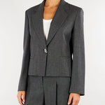 Blazer Grigio a microfantasia lamè PBPFALENA 1 PENNY BLACK 