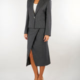 Blazer Grigio a microfantasia lamè PBPFALENA 1 PENNY BLACK 