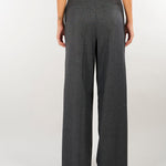 Pantaloni Grigio a microfantasia lamè PBPVEZZOSO 1 PENNY BLACK 