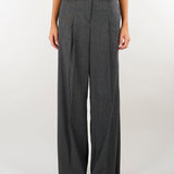 Pantaloni Grigio a microfantasia lamè PBPVEZZOSO 1 PENNY BLACK 