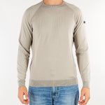 Maglia Sabbia New Amos Cotton Round Knit W26120 85 RRD 