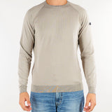 Maglia Sabbia New Amos Cotton Round Knit W26120 85 RRD 