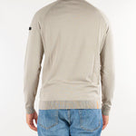 Maglia Sabbia New Amos Cotton Round Knit W26120 85 RRD 