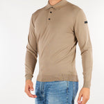 Maglia Beige Maxell Polo Knit W26122 87 RRD 