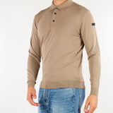 Maglia Beige Maxell Polo Knit W26122 87 RRD 