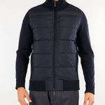 Giubbotto Blu Wool Cash 7 Hybrid Duck Soft Knit W26177 60 RRD 