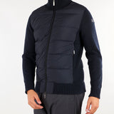 Giubbotto Blu Wool Cash 7 Hybrid Duck Soft Knit W26177 60 RRD 