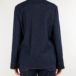 Camicia Denim in misto cashmere GI0999240307 724 SEVENTY 