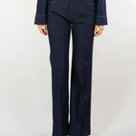 Jeans denim wide leg in misto cashmere PD0142240307 724 SEVENTY 