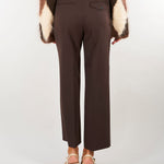 Pantalone Moro con gamba dritta in misto lana PT1442180003 243 SEVENTY 