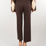 Pantalone Moro con gamba dritta in misto lana PT1442180003 243 SEVENTY 