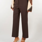 Pantalone Moro con gamba dritta in misto lana PT1442180003 243 SEVENTY 