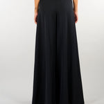 Pantalone Nero Wide leg extra largo PA00901TCAD0033 V0003 SIMONA CORSELLINI 