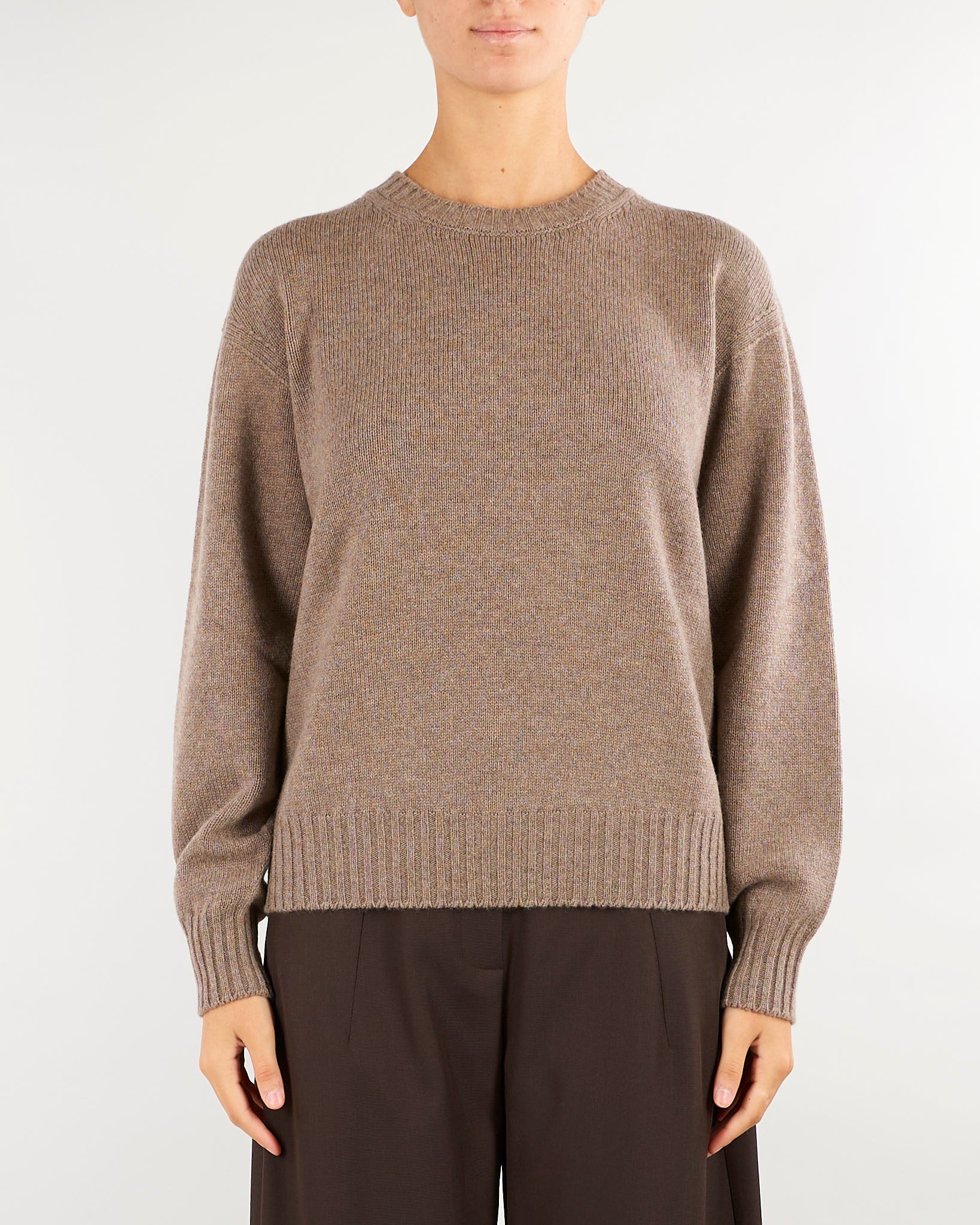 Maglia Castoro in pura lana e cashmere V74513 17 VANISE' 