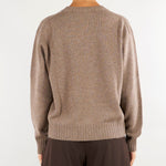 Maglia Castoro in pura lana e cashmere V74513 17 VANISE' 