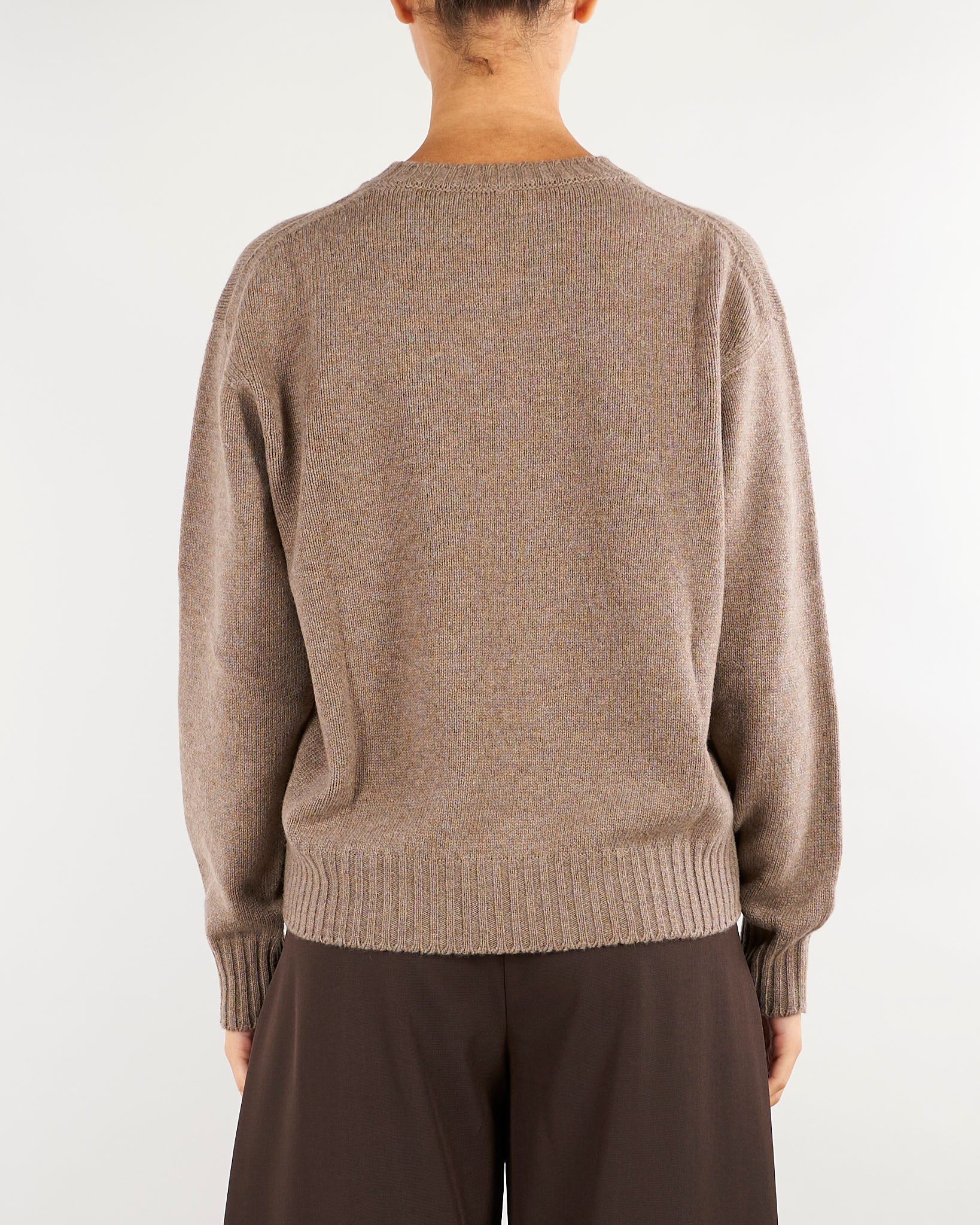 Maglia Castoro in pura lana e cashmere V74513 17 VANISE' 