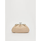 Borsa Beige Pasticcino Bag Medium in montone CUBICO 48 WEEKEND MAX MARA 