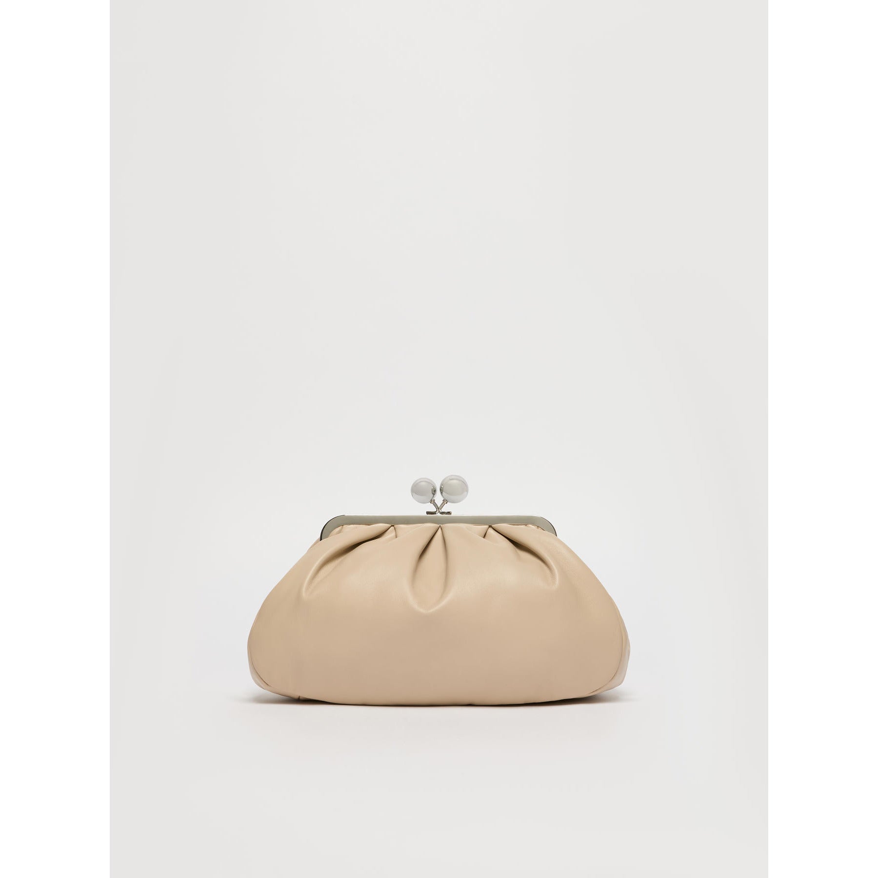 Borsa Beige Pasticcino Bag Medium in montone CUBICO 48 WEEKEND MAX MARA 