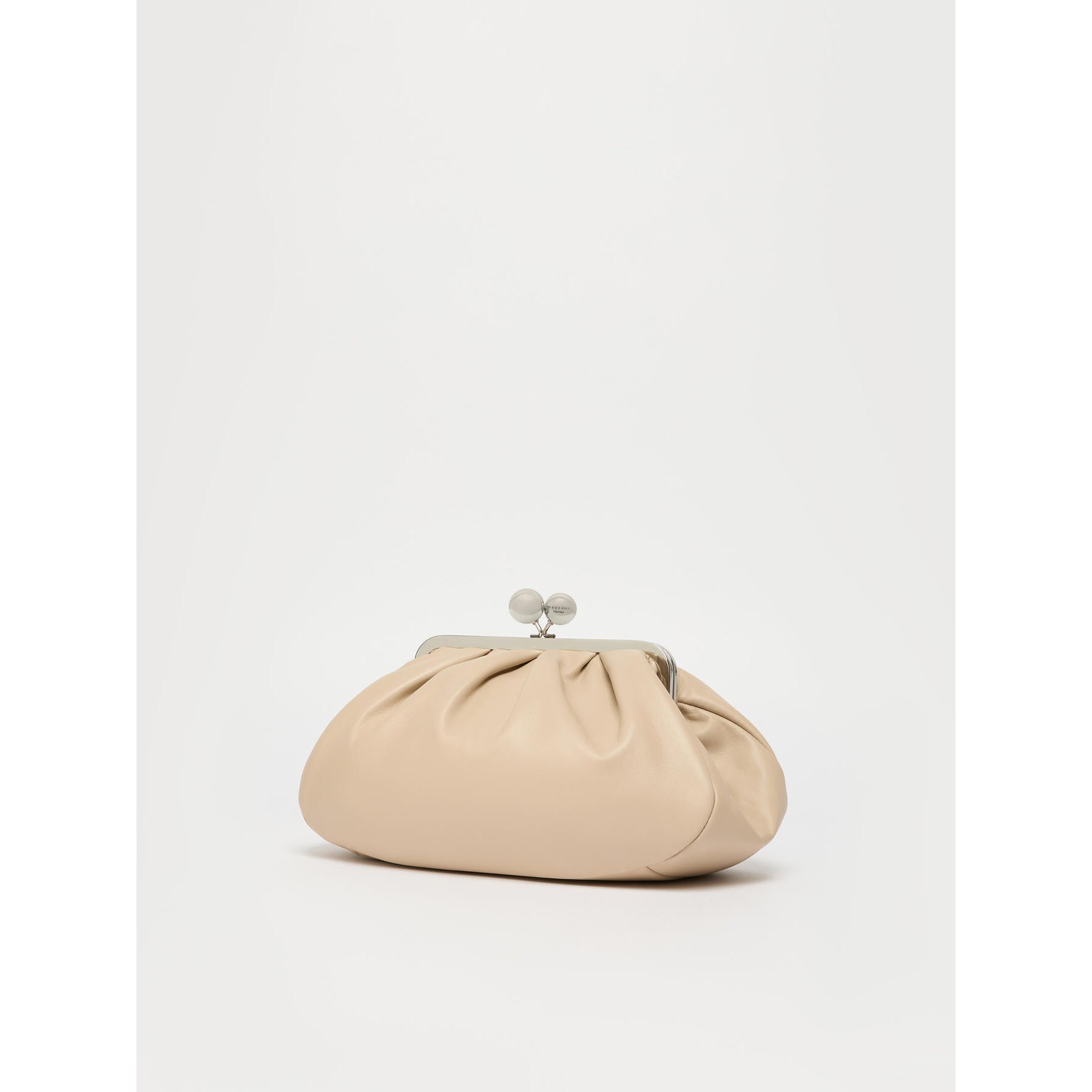 Borsa Beige Pasticcino Bag Medium in montone CUBICO 48 WEEKEND MAX MARA 