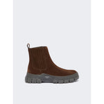 Stivaletto Marrone in pelle scamosciata GENEPI 3 WEEKEND MAX MARA 