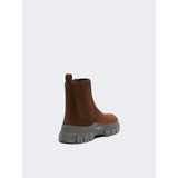 Stivaletto Marrone in pelle scamosciata GENEPI 3 WEEKEND MAX MARA 