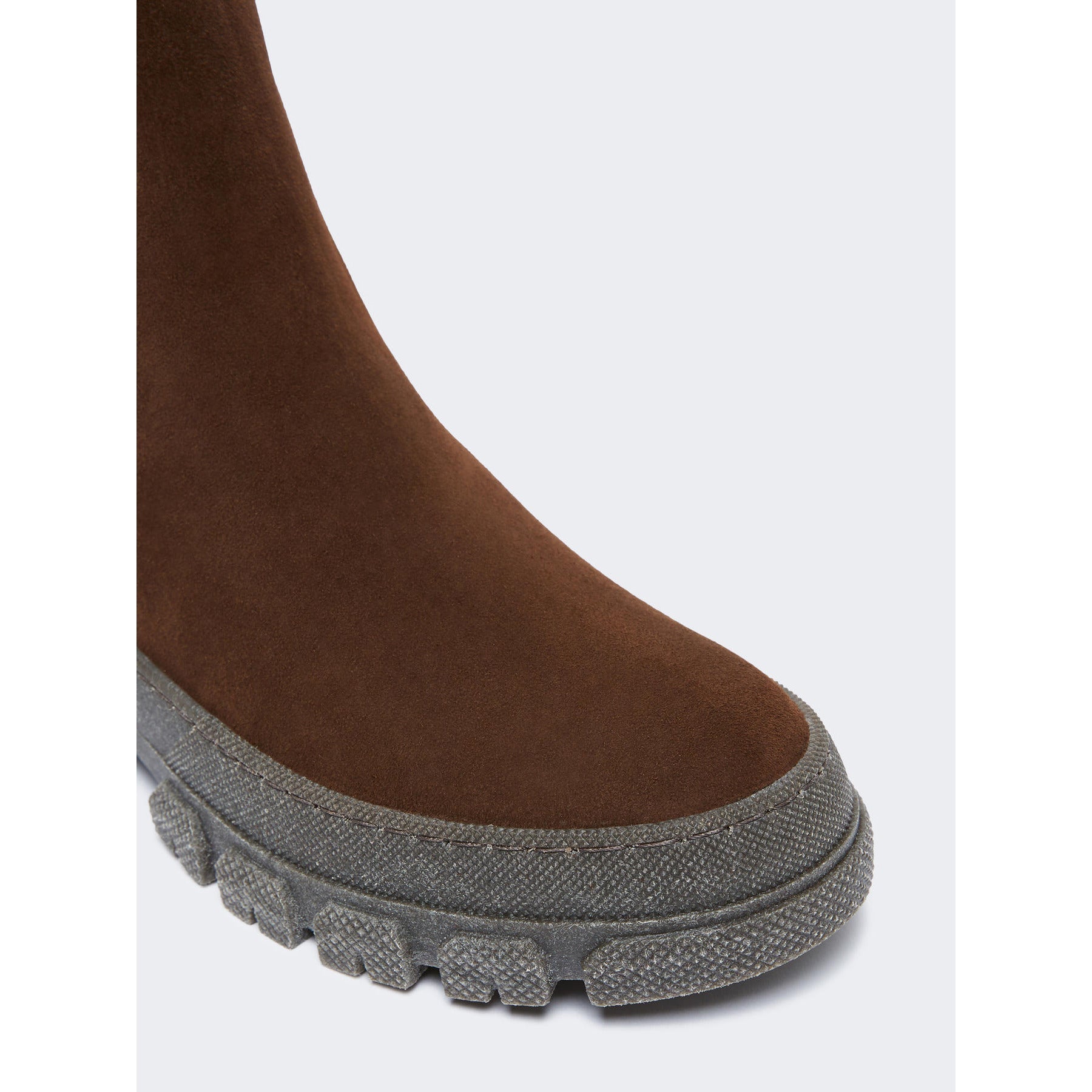 Stivaletto Marrone in pelle scamosciata GENEPI 3 WEEKEND MAX MARA 