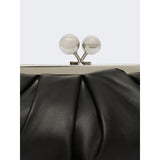 Borsa Nero Pasticcino Bag Small in montone PRATI 7 WEEKEND MAX MARA 