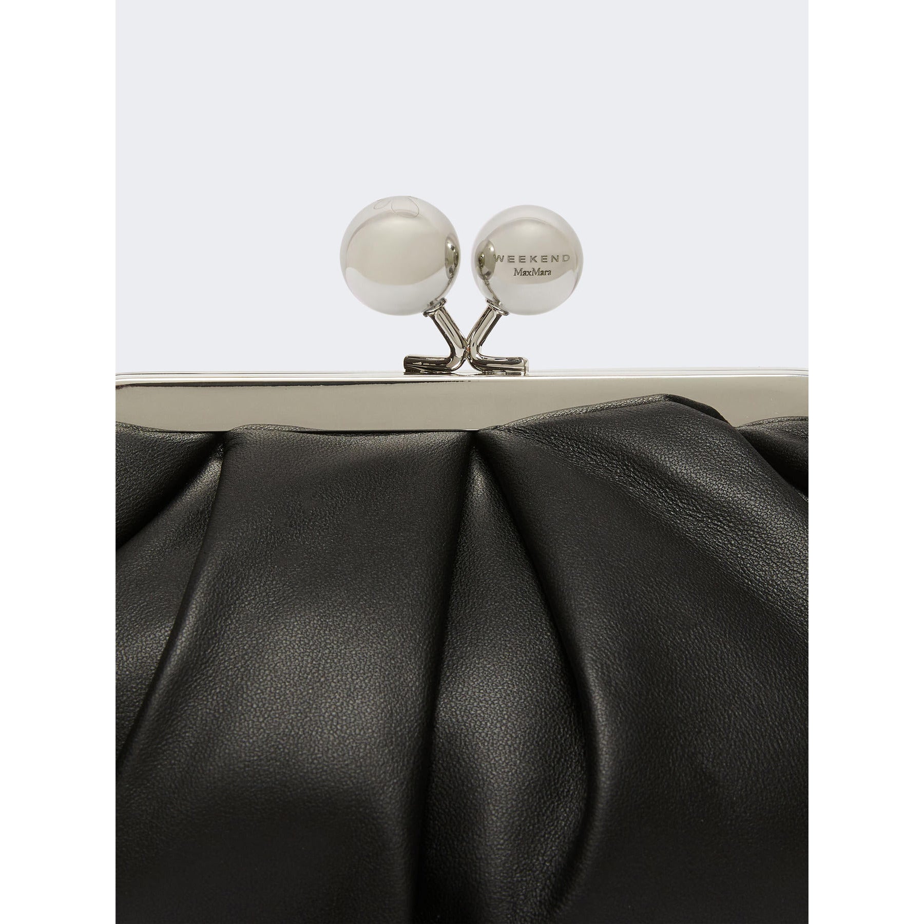 Borsa Nero Pasticcino Bag Small in montone PRATI 7 WEEKEND MAX MARA 