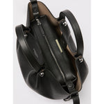 Borsa a mano Nero in pelle con logo WKADRITTO 2 WEEKEND MAX MARA 