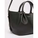 Borsa a mano Nero in pelle con logo WKADRITTO 2 WEEKEND MAX MARA 