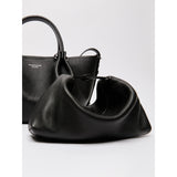 Borsa a mano Nero in pelle con logo WKADRITTO 2 WEEKEND MAX MARA 
