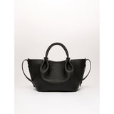 Borsa a mano Nero in pelle con logo WKADRITTO 2 WEEKEND MAX MARA 