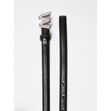 Cintura sottile Nero in pelle WKAPALUDE 1 WEEKEND MAX MARA 