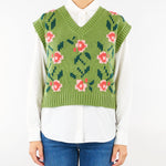 Gilet Verde jacquard WKDALAMARO 10 WEEKEND MAX MARA 