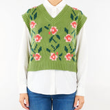 Gilet Verde jacquard WKDALAMARO 10 WEEKEND MAX MARA 