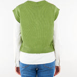 Gilet Verde jacquard WKDALAMARO 10 WEEKEND MAX MARA 