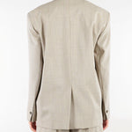 Blazer over Taupe in tela di lana WKDATTILA 1 WEEKEND MAX MARA 