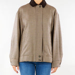 Giacca bomber Beige in lana Pied de Poule WKDFESTA 1 WEEKEND MAX MARA 