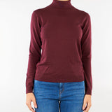 Dolcevita Bordeaux in filato di seta e lana WKDKIKU 11 WEEKEND MAX MARA 